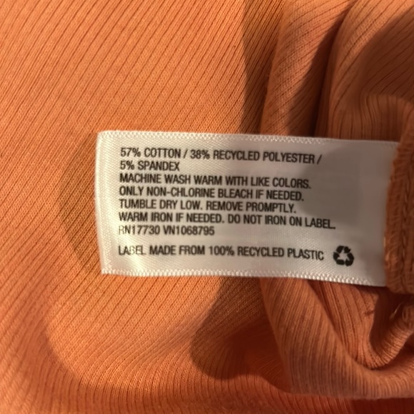 Orange Midi Sinched Side Dress ☀️ - Picture 6 of 6